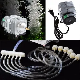 Zubehör 45L/min 25W Elektromagnetischer Luftkompressor Aquarium Sauerstoff Teich Luftpumpe Belüfter Hohe Qualität