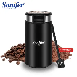 Tools Electric Coffee Grinder 200W Herb Nuts Grains Pepper Grass Tobacc Spice Flour Mill Cafe Beans Electric Grinder Machine Sonifer