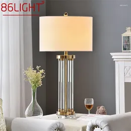 Masa lambaları 86 ışık lambası postmodern LED kristal dekoratif masa ışığı ev yatak odası başucu için ışık