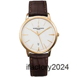 Projektant zagraniczny TW Fabryka Vachero Constantins Watch Automatyczne ruchy Klon Ręcznie zegarek automatyczny mechaniczny 40 mm 85180/000R-9248 Big Three Pin