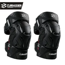 Cuirassier Protection Motordike Kneepad Motocross دراجة نارية منصات الركبة MX واقي Night عاكس السباق حماية 240315