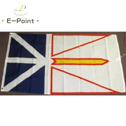 Accessori Bandiera della Provincia del Canada Terranova e Labrador 2 piedi * 3 piedi (60 * 90 cm) 3 piedi * 5 piedi (90 * 150 cm) Decorazioni natalizie per la casa Bandiera Banner