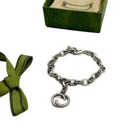 Vintage-Designer-Halskette für Damen, verdrehtes vergoldetes Armband, Herrenschmuck, Buchstabenanhänger, Charme, vielseitiger Anhänger, Mode, ZL190 H4