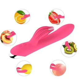 Vibrador de coelho do quadril 10 frequência g-ponto bastão clitóris feminino Estimulação Extração Inserção Orgasmo Masturbator Erotic Sex Toys Products 231129