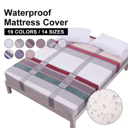 Accessories Mecerock New Coming Waterproof Mattress Pad Protector Mattress Cover Fitted Sheet Separated Water Bed Linens with Elastic Rubber