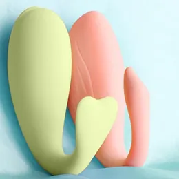 Sexspielzeug für Erwachsene für Frauen Fernbedienung Vibrator wiederaufladbares Paar drahtloser Fernstreckentrauer 240312