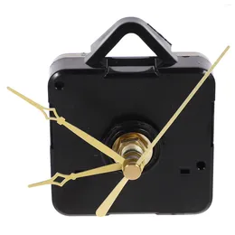 Clocks Accessories Silent Table Clock Movement 12-15cm DIY Craft Hanging Watch (8-024 Gold Seconds) أجزاء من البلاستيك الكوارتز