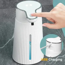 Liquid Soap Dispenser 400ml Smart Washing Hand Machine USB Charging Touchless Infrared Sensor Electric Pump For Home Offices