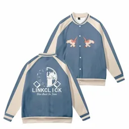 Link Kliknij kurtkę baseballową 3D Mężczyzn Bomber Owezyjna odzież Shiguang Daili Ren Lu Guang Cheng Xiaoshi Cosplay Baseball Mundlif Y3jx#