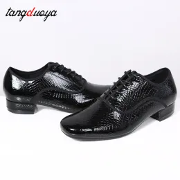 scarpe nuove scarpe da ballo latino uomo moderno sala da ballo tango uomo scarpe da ballo nero insegnanti di insegnante scarpe salsa pratica