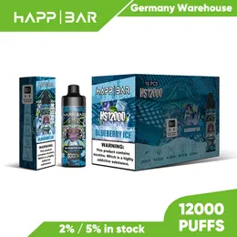 Fabrik Großhandel Einweg E-Zigarette Vape Stick 10000 12000 15000 Puffs Verdampfer mit benutzerdefinierter Marke