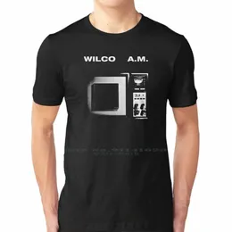 Wilco T 셔츠 코트 6XL Wilco 밴드 음악 간단한 힙 스터 금속 밴드 N09J#