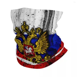 Scarves Russia Proud Bandana Neck Gaiter Printed Wrap Scarf Russian Flag CCCP Multi-use Headwear Cycling Unisex Adult Washable