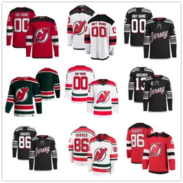 New Jersey Custom Devils Jerseys 2 Brendan Smith 11 Chris Tierney 44 Miles Wood 33 Tyler Wotherspoon 27 Scott Niedermayer 50 Nico Daws 24 Colin Miller