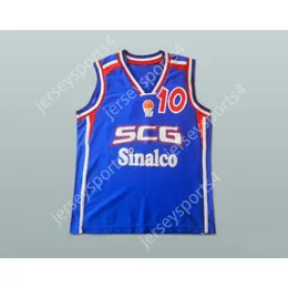 Custom Any Name Any Team MARKO JARIC 10 SERBIA AND MONTENEGRO BASKETBALL JERSEY All Stitched Size S M L XL XXL 3XL 4XL 5XL 6XL Top Quality