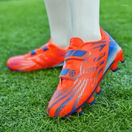 أحذية كرة القدم الأمريكية للأطفال الأولاد كرة القدم سبايك TF الشباب التدريب المهني الفتيات الابتدائية الرياضة