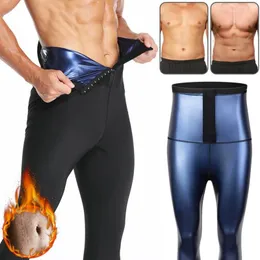 Mäns byxor män avslappnad sport fitness mage kontroll yoga breasted tight midje kroppsformande man y2k byxor kläder pantalones gym