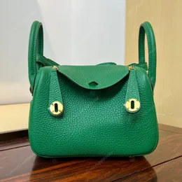 10A sacola de alta qualidade designer bolsa crossbody 26cm bolsas de luxo togo bolsa de ombro de couro genuíno moda fronha caixa de presente embalagem costura à mão saco verde