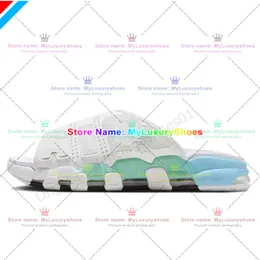 2024 UPTEMPOS PIPPEN SANDALS MAIS SLIDES HOMENS MAN FLIPPERS BLANCO BLANCO RED RED Sports Runners Scottie Pippens Slipper Sandle Outdoor Beach Sliders de praia 929