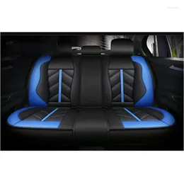 Car Seat Covers Ers Er Leather Front/Fl Set Vehicle For Most Truck Suv Four Season Use Pu Protector Cushion Drop Delivery Automobiles Oti3A