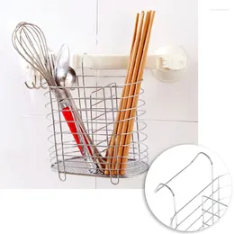 Armazenamento de cozinha 1pc pendurado dreno talheres rack pauzinhos talheres titular recipiente acessórios suprimentos gota