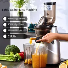 Juicers Juicer, um espremedor lento com uma calha de alimentação de 3,2 polegadas, usado para espremedores frios de frutas e vegetais com alto teor de nutrientesL2403