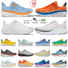 70+ Color Desinger Shoes Casual Hiking shoes Bondi 8 Clifton 9 Harbor Mist Black White Carbon X 2 Free People Athletic Mens Women Shoes Trainers