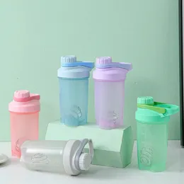 Garrafa de água herbalife 500ml, garrafa de plástico à prova de vazamento para bebidas esportivas, shaker de proteína, aparelho para bebidas