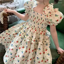 Kız Elbiseler Josaywin Yaz Elbise Kızlar İçin Bebek Günlük Prenses Parti Vestidos Çiçek Kostüm Akşam