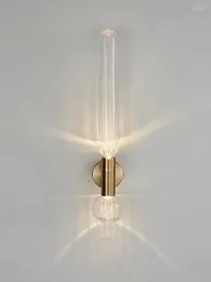 Wall Lamp Modern Nordic Style Art Glass Living Room Led Retro Loft Bedroom Restaurant Bar Decor Sconce Lighting