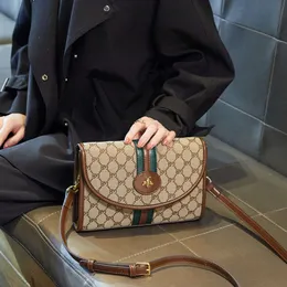 the Factory Handbag Store Sold by Popular Womens 2024 New Internet Celebrity Shoulder Bag Niche Dign Fashionable Versatile