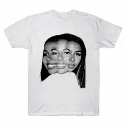 summer fi short sleeve cott t-shirt Mariah The Scientist Oversized T Shirt Adult o-neck tee shirt vintage print tees top 40sa#