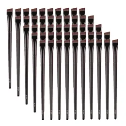 5102050 Pcs Brow Contour Makeup Brushes Eyebrow Eyeliner Brush Professional Super Thin Angled Liner Eye Brush Make Up Tools 240320