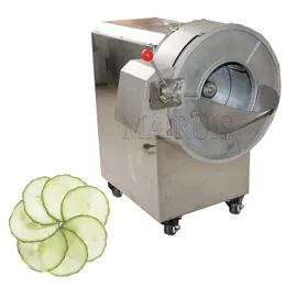 Kommersiell elektrisk matgrönsakslipare skärmaskin Kål Pepper Lek Selery Green Onion Cutting Machine