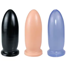 3in enorma analpluggdildo stimulerar anus och vagina stor rumpa plugg mjuk penis anal dilator med sugkopp sexleksaker onanator