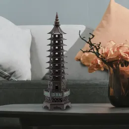 Brännare rökelsehållare dekorativ dekor hantverkstorn rökelse brännare för meditation