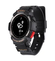 F6 Smart Watch IP68 Wasserdichtes Smart Armband Bluetooth Dynamischer Herzfrequenzmesser Smart Armbanduhr für Android IOS iPhone Telefon W8470476