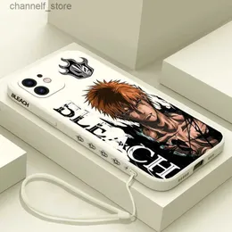 Custodie per cellulari Anime Bleach Ichigo Custodia per telefono per Samsung A54 A34 A73 A53 A33 A23 A14 A13 A03 A03S A04 A04S A04E A72 A52 A52S A32 A22 A12 4G 5GY240325