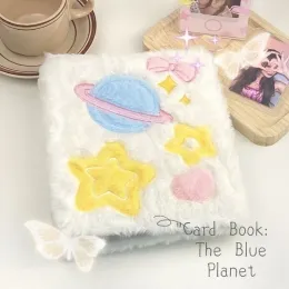 Album Fotokardhållare Plush Binder A6 Fotoalbum Kpop Stuff Card For Photographs Photocards Collector Book Idol Cardholder Biljetter