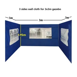 Gazebos Portable Oxford Cloth odpadowy deszczowy odcień imprezowy Wodoodporny baldachim Side Covery Covers Schronot Halk Akcesoria