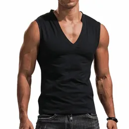 stylish Tank Top N-Fading Solid Color Wable Tank Top Summer Men Costume Men Shirt Daily Wear W6Cx#
