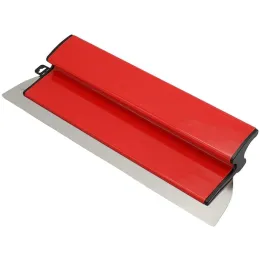 Troffel vermelho drywall skimming lâmina reboco pintura drywall alisamento espátula lâmina flexível pintura acabamento ferramentas de espátula