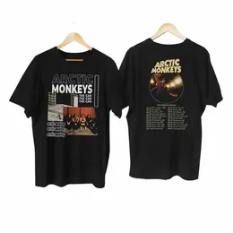 Arctic Mkeys World Tour 2023 bedrucktes T-Shirt Arctic Mkeys Ccert Arctic Mkeys Rock Band Man Shirt Fans Gi M3Fn #