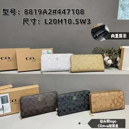 Store Wholesale Designer Bags Shoulder Bag High Value Womens Mid Length Zippered Wallet Large Cash Multi Card