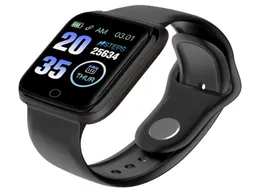 Fitness Watch M6 Smart Watch 5atm Su Geçirmez Bluetooth Spor Kalp Hızı Tracker CallMessage Hatırlatıcı Android I0S5430439