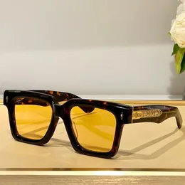 JMM Belize ręcznie robione okulary przeciwsłoneczne Wysokiej jakości vintage mężczyźni Kobiety Square moda luksusowy projektant na zewnątrz UV400 retro okulary przeciwsłoneczne 240323