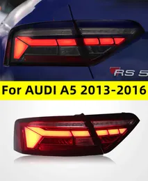 Carro conduziu a luz traseira traseira para audi a5 2013-20 16 rs5 atualizar conduziu a lâmpada da luz da cauda sinal invertendo luzes de estacionamento