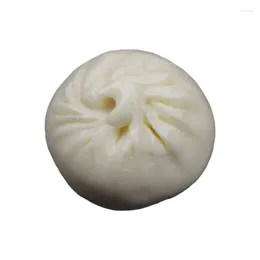 Decorative Flowers Steamed Stuffed Buns Model Simulation Dumplings Relieve Stress Toy Chinese Breakfast Display Props Decors