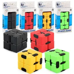 Fidget Flight Child Magic Cube Hand Puzzle Square Square Cleare Toy Relief Game Game Toys for SRD