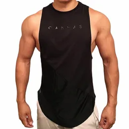camiseta deportiva sin mangas de culturismo para homem, roupa interior holgada informal de verão para gimnasio, Fitn y entrenamiento O0kG#